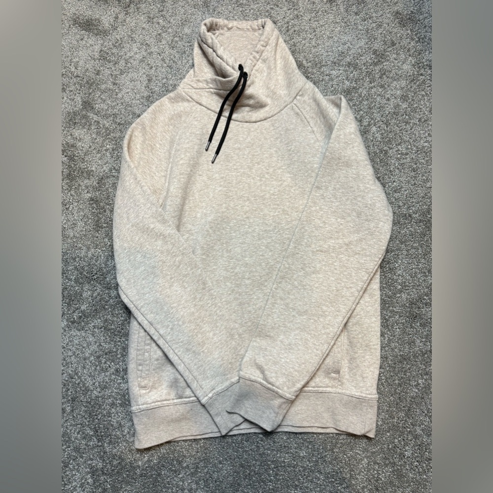 Mens H&M Grey Turtle Neck Hoodie (S)